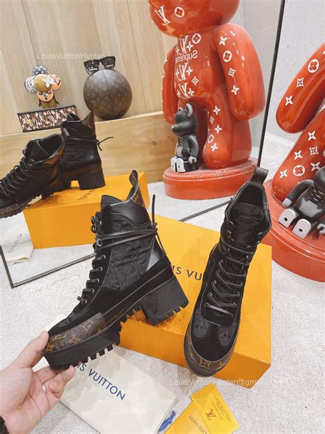 louis vuitton fake platform high boot|louis vuitton ankle boot.